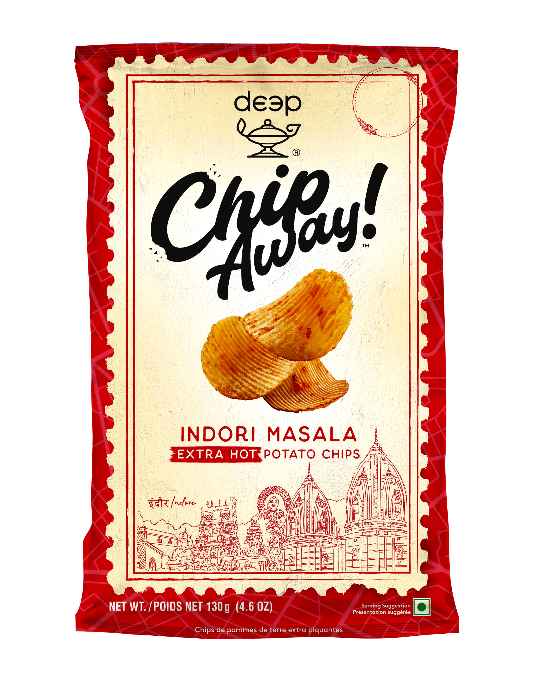 DEEP Potato Chips Indori Masala (130g)