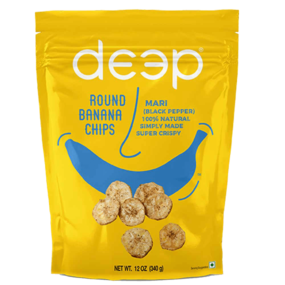 DEEP Banana Chips Round ‐ Mari (340g)