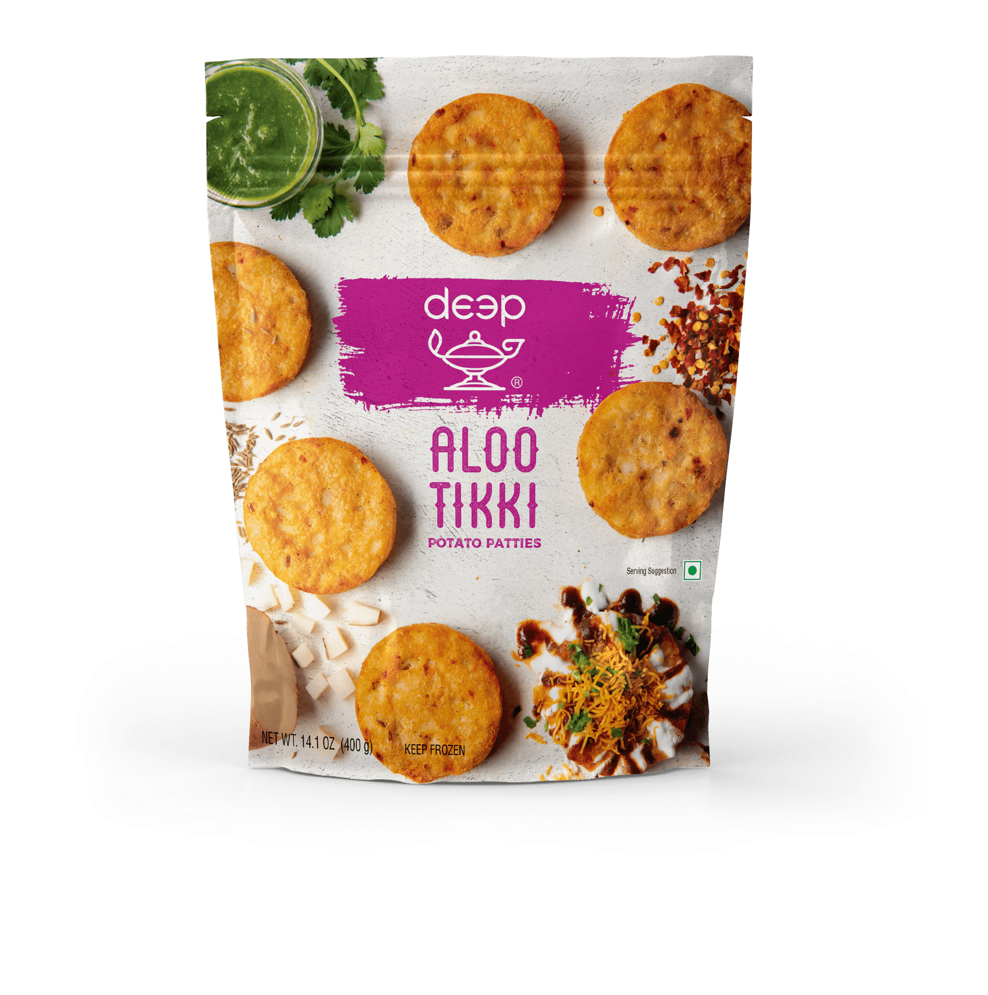 DEEP Aloo Tikki (400g)