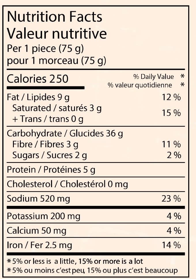 DEEP Masala Paratha (375g) 2
