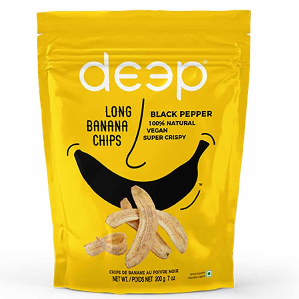 BANANA CHIPS LONG ‐ BLACK PEPPER