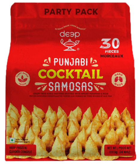 PUNJABI COCKTAIL SAMOSAS (30 PCS)