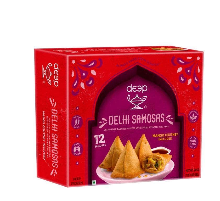 DELHI SAMOSA WITH CHUTNEY